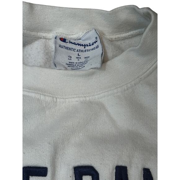 Notre Dame Irish Men’s Sweatshirt, White, Large - Picture 3 of 6